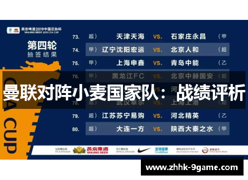 曼联对阵小麦国家队:战绩评析 曼联对阵小麦国家队:战绩评析